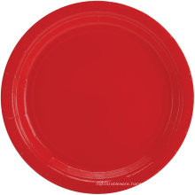 Weeding Party Pack Paper Dinner Plates Multicolor Red /Blue Color Plates